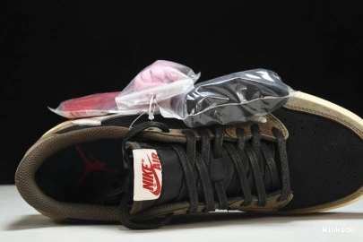 SCOTT DARK LOW TRAVIS 1 AIR CQ4277-001 JORDAN MOCHA 0902